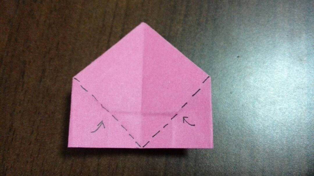 折纸-简单的玫瑰花叠法    安然制作 第9步