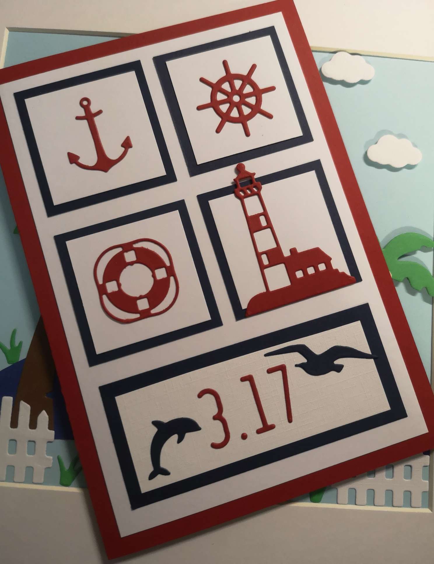 所有节日皆可以做卡片系列，3.17国际航海日