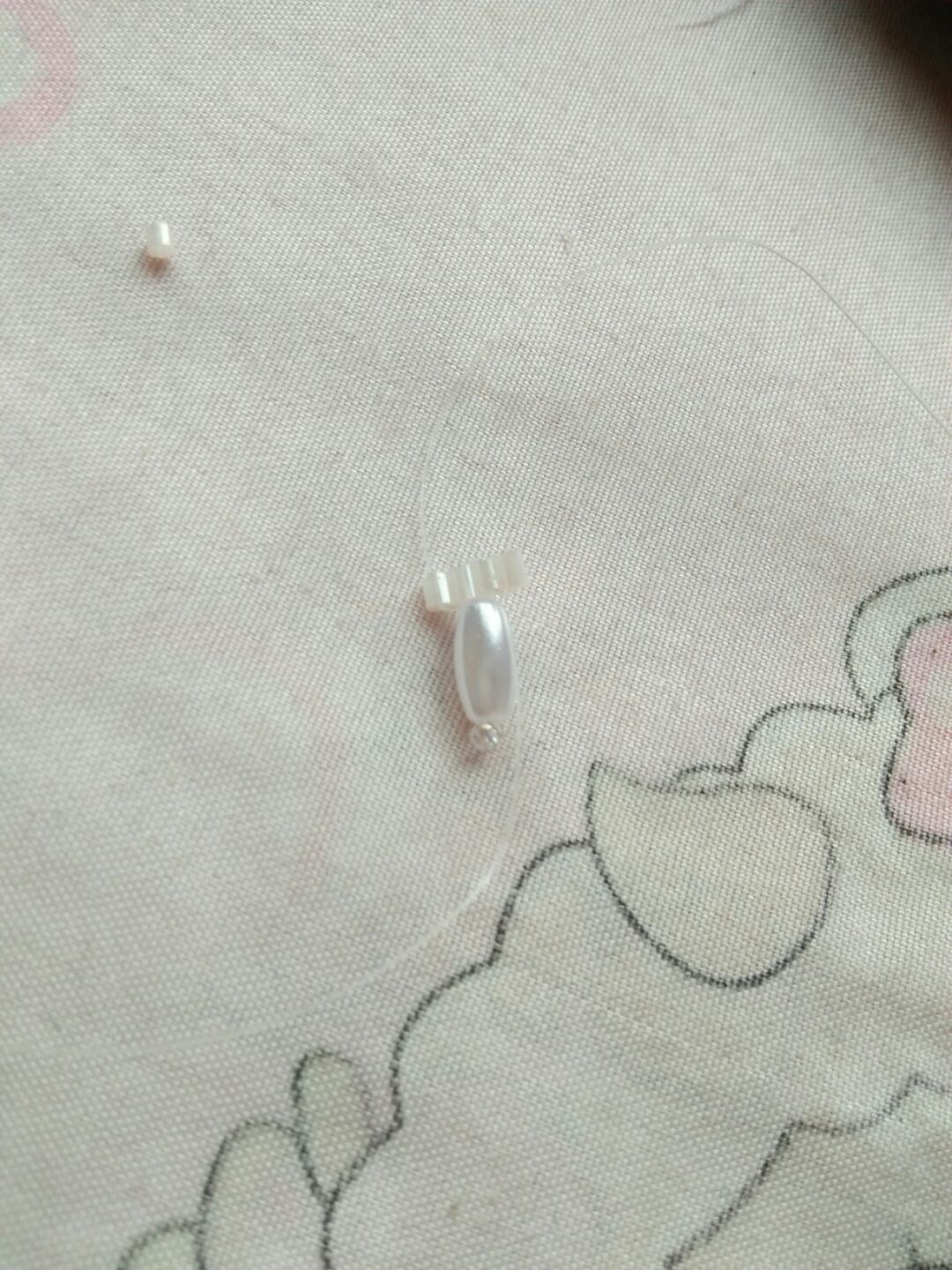 古董珠耳饰 第3步