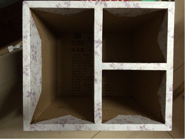 志峰工艺旧物改造 纸箱改造教程 第5步