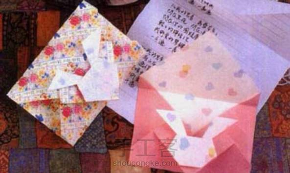 【小兔子信封】－折纸教程