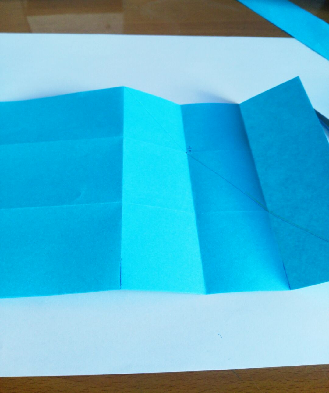 超详细折纸弹簧 第10步