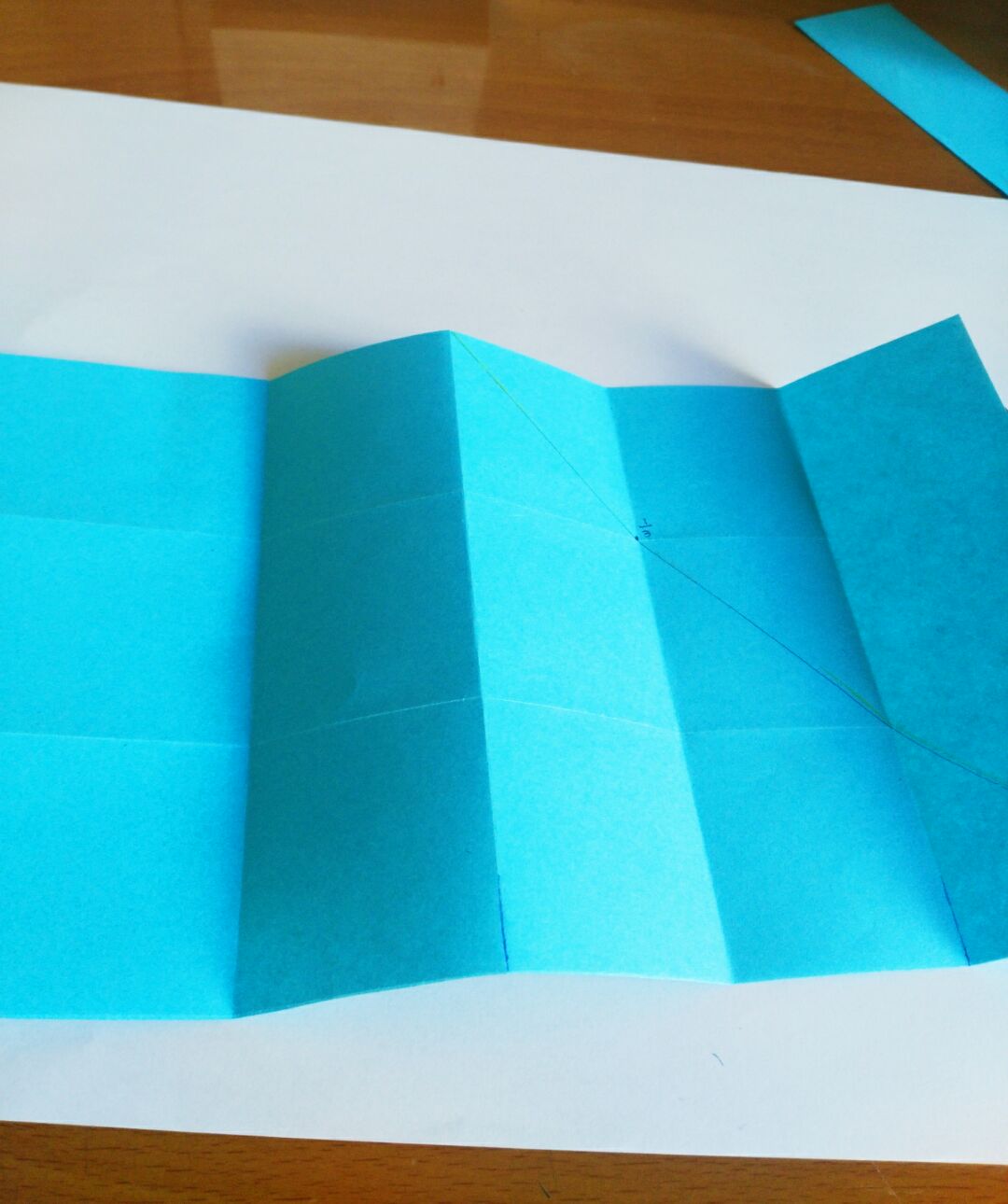 超详细折纸弹簧 第12步