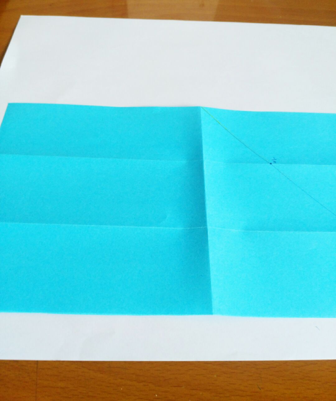 超详细折纸弹簧 第6步