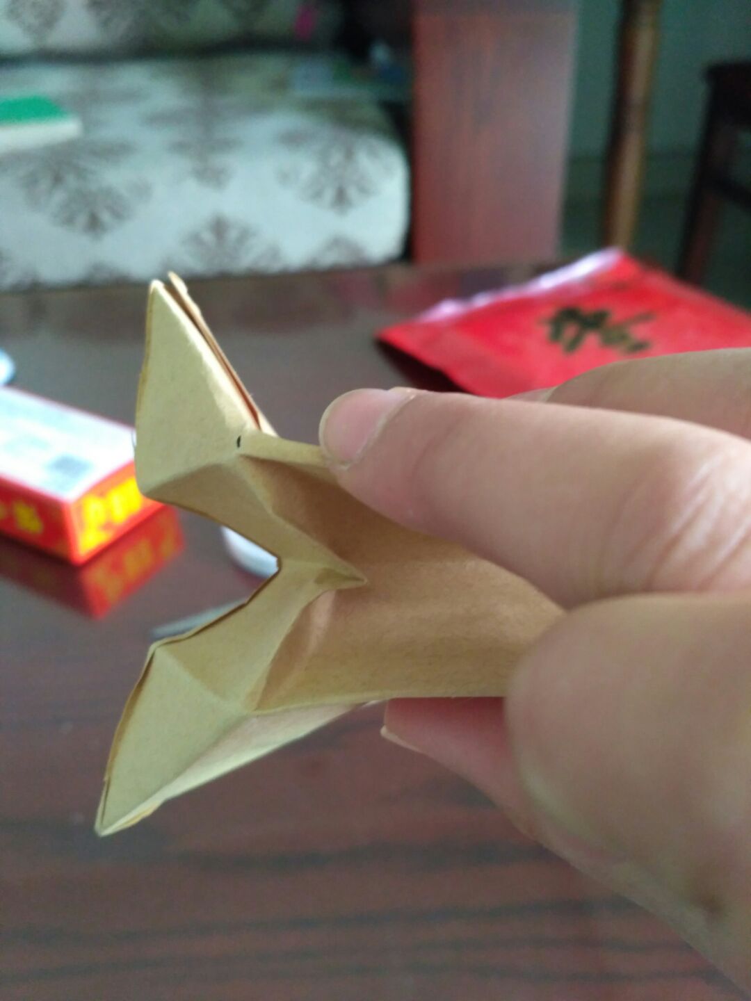 漂亮的牛皮纸包装袋。 第12步