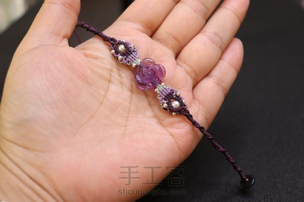 手链7-紫晶花手链（教程禁止商用）