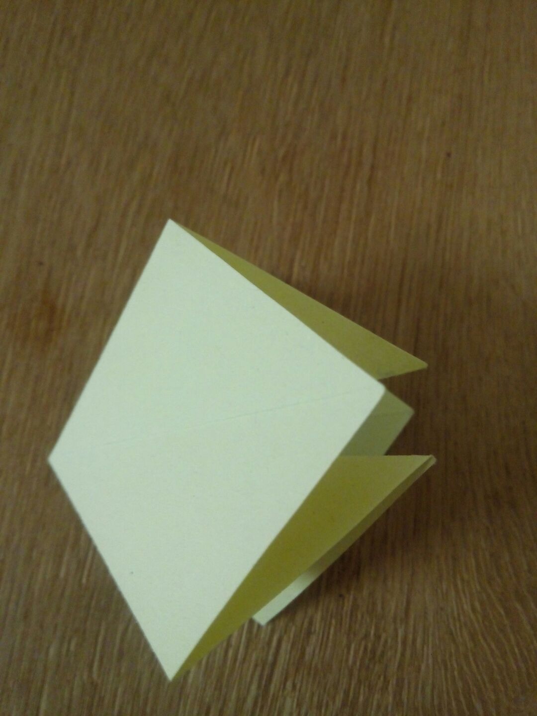 简单的雪花折纸 第3步