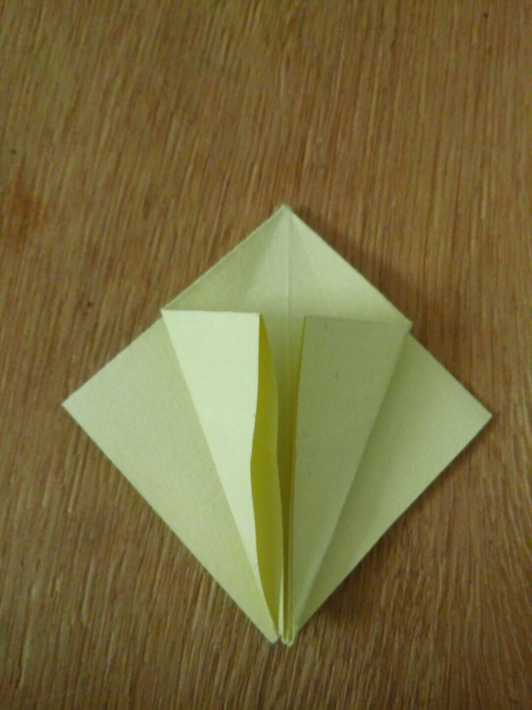 简单的雪花折纸 第4步