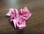 折纸-简单的玫瑰花叠法    安然制作