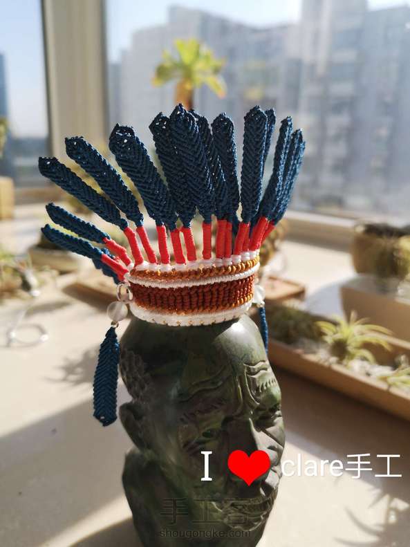 印第安羽冠翎羽教程
