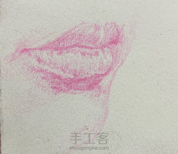 【彩铅五官】——《嘴巴画法》