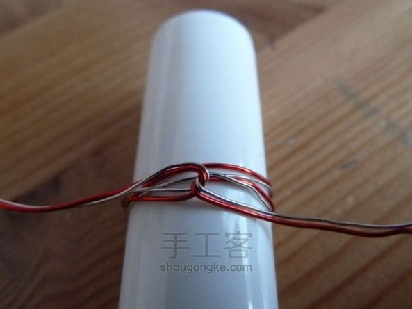 DIY可爱的铁丝戒指教程   第5步