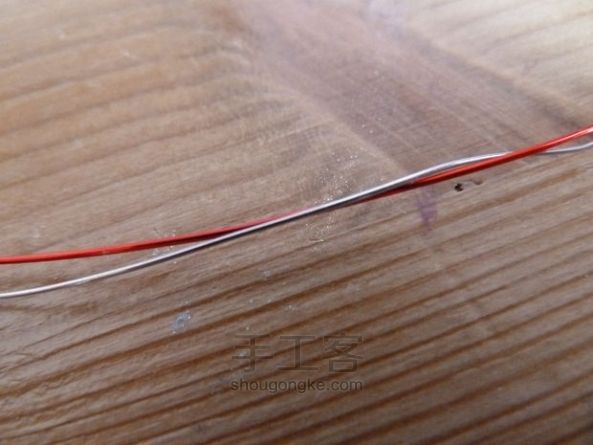 DIY可爱的铁丝戒指教程   第2步