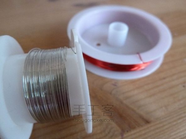 DIY可爱的铁丝戒指教程   第1步