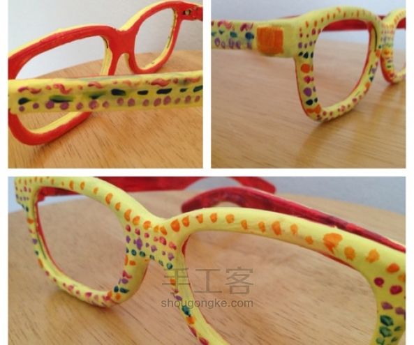 3D眼镜框架涂鸦 教程 第10步