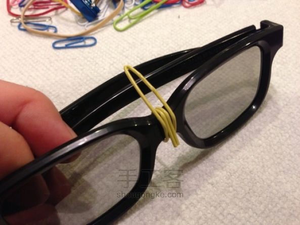 旧物改造，DIY3D眼镜教程 第4步
