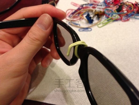 旧物改造，DIY3D眼镜教程 第7步