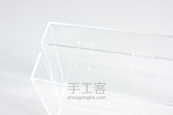 用有机玻璃DIY超精美透明手包 第3步