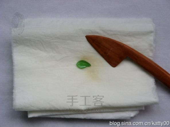 仿琉璃簪花  教程 第21步