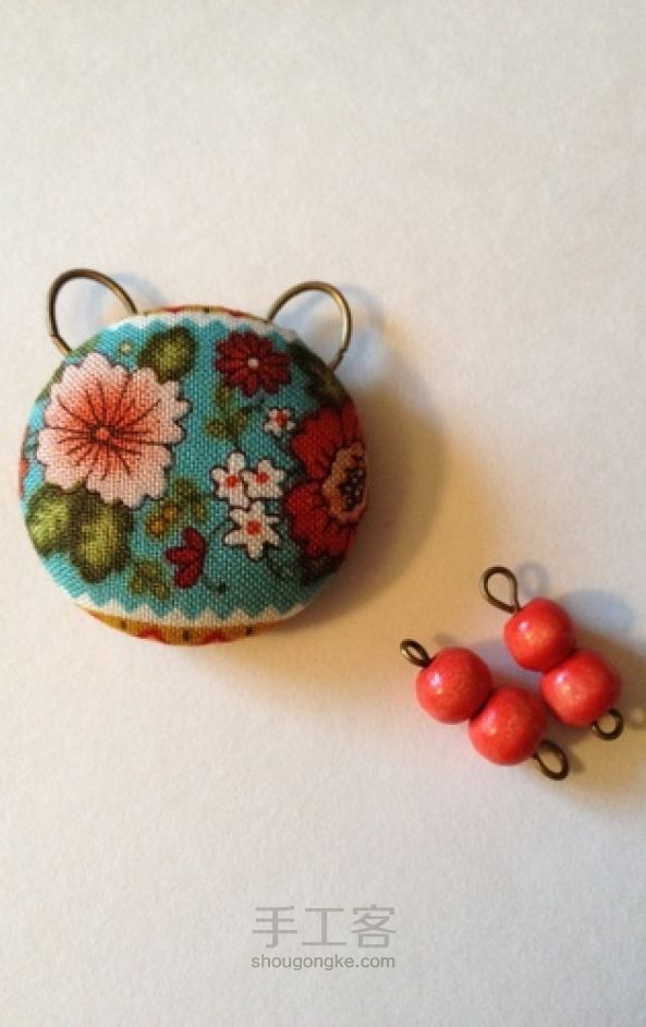 DIY 布艺项链 第9步