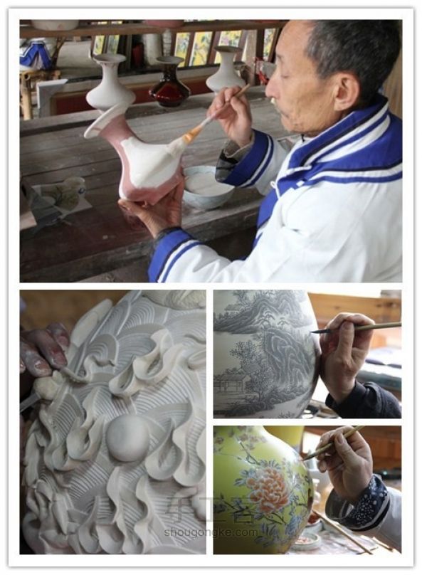 器世界 精品茶具 讲解陶瓷的制作、生产特点与要求 第10步