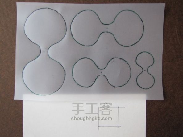 DIY染色皮玫瑰花 第4步