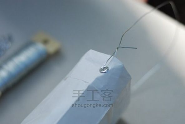 纸袋小灯笼教程 第4步