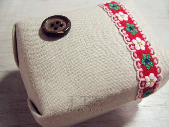棉麻の私物盒【礼物盒，首饰盒…… 第17步