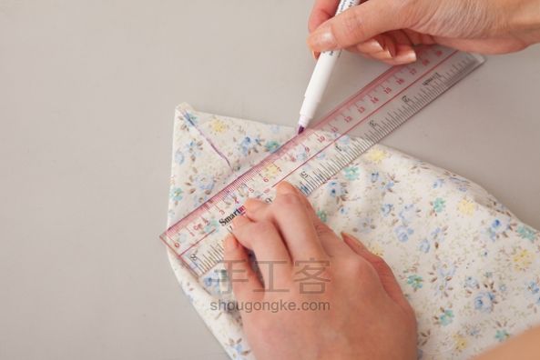 旧裙子改造天鹅刺绣托特包教程 第9步