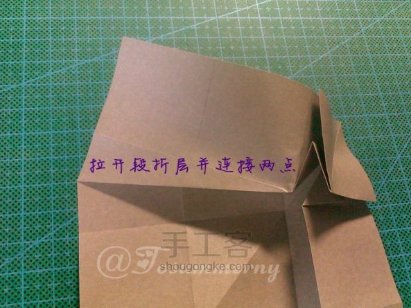 【天の折馆】兔八哥折纸实拍教程 第10步