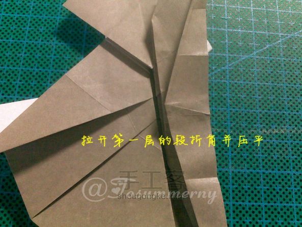 【天の折馆】兔八哥折纸实拍教程 第21步