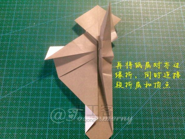 【天の折馆】兔八哥折纸实拍教程 第20步