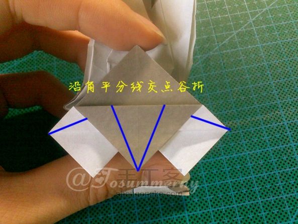 【天の折馆】兔八哥折纸实拍教程 第43步