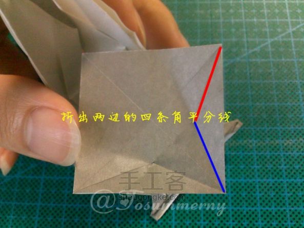 【天の折馆】兔八哥折纸实拍教程 第42步