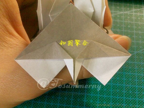 【天の折馆】兔八哥折纸实拍教程 第44步