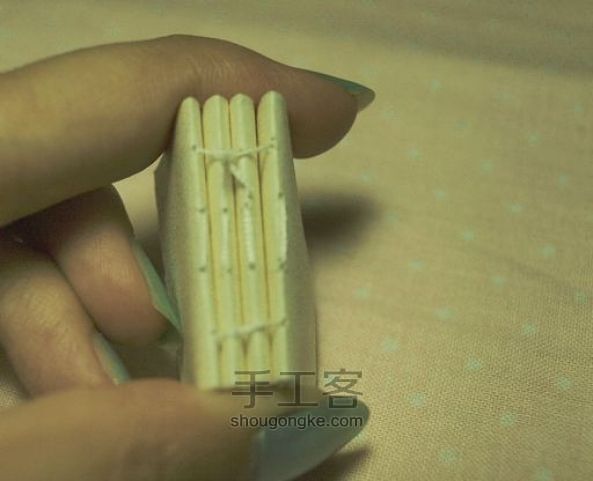 超可爱的手工拇指小本DIY教程 第4步