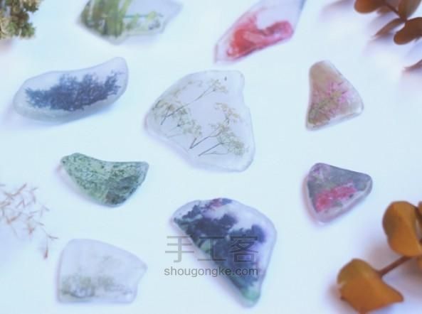 沙滩海玻璃diy精美石吊坠 第1步