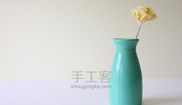 DIY漂亮的手工布艺装饰花教程 第10步