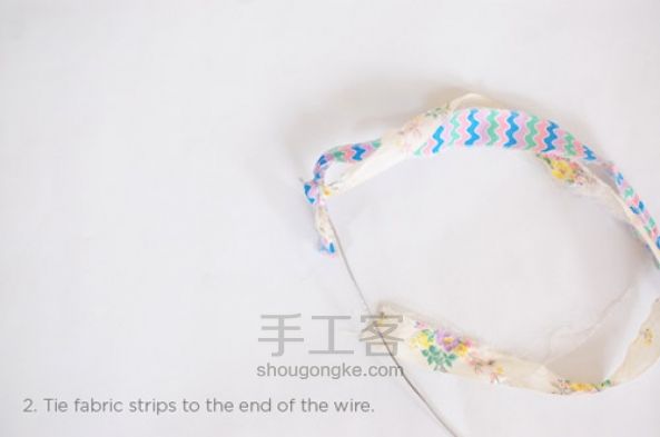鸟儿家居装饰挂件DIY图解 手工教程 第4步