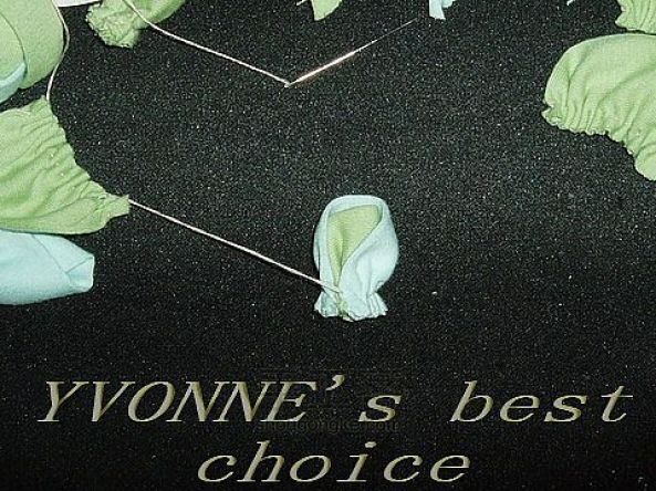 手工布艺玫瑰花的制作教程 第4步