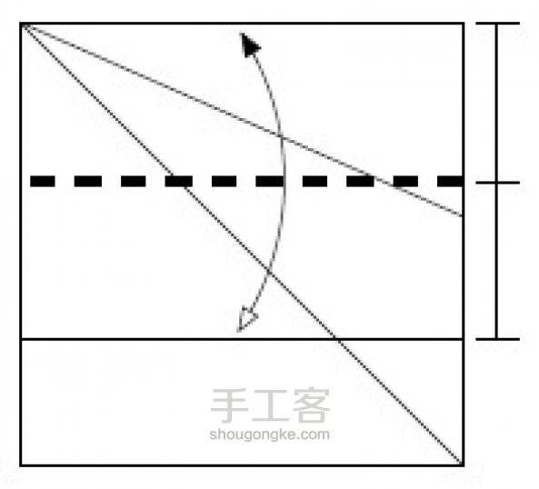 折纸热汽球图解教程 第5步