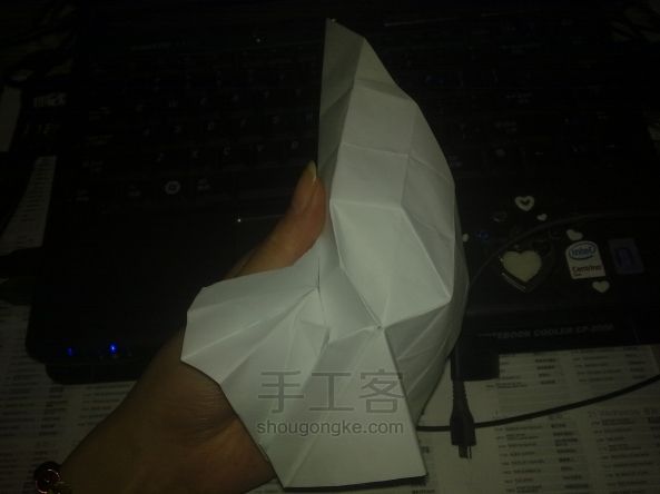 原版方块猫折纸教程 方块猫DIY图解 第27步