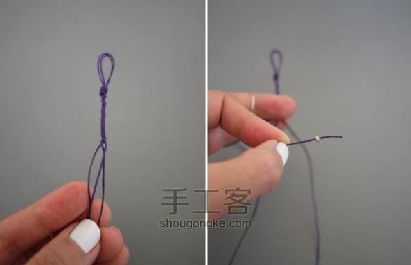 “金珠”编织手链 第5步