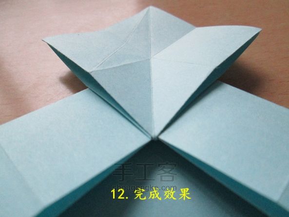 百合心折纸教程 第13步