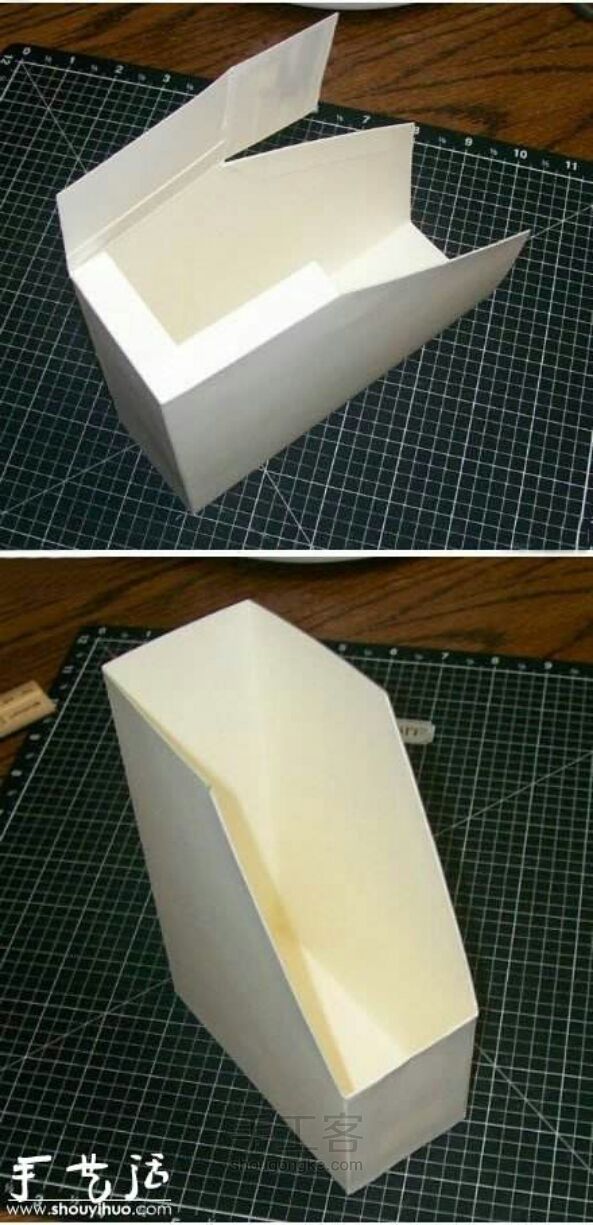 简单实用书籍卡片收纳盒的制作 第2步