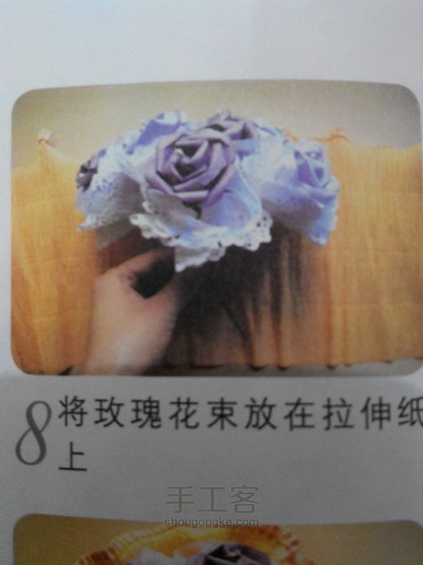 十全十美淡紫玫瑰 第7步