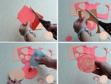 非常适合礼物包装的DIY叠纸花方法