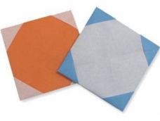 简单实用的纸杯垫折纸