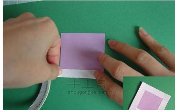 手工制作生日贺卡 小清新风格简单生日贺卡制作图解 第4步