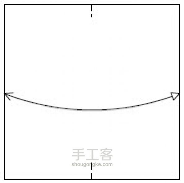 一款复杂漂亮纸折花球 第1步